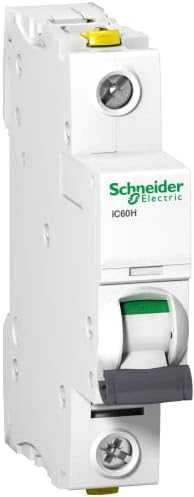 „Schneider Electric“ grandinės pertraukiklis 1P B 10A 10kA AC iC60H-B10 (A9F06110)