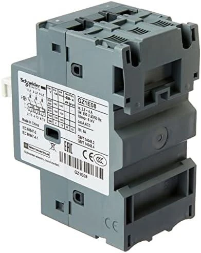 Schneider Electric Schneider Motor grandinės pertraukiklis 3P 1.1kW 2.5-4A GZ1E08
