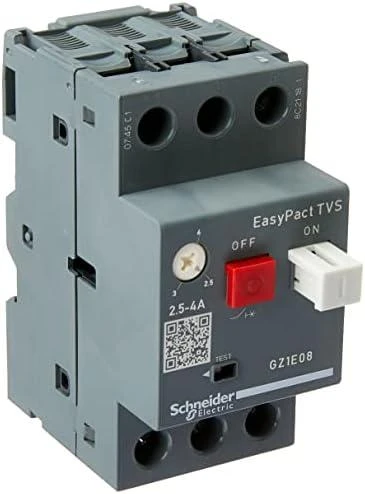 Schneider Electric Schneider Motor grandinės pertraukiklis 3P 1.1kW 2.5-4A GZ1E08