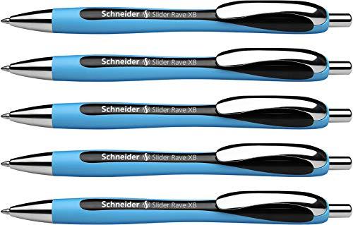 Schneider Długopis Automatyczny Slider Rave XB Schneider Juodas (SR132501)