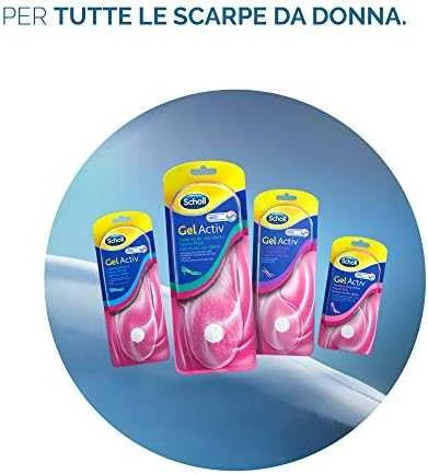 "Scholl GelActive" vidpadžiai ekstremaliems kulniukams 35-40,5 dydžio