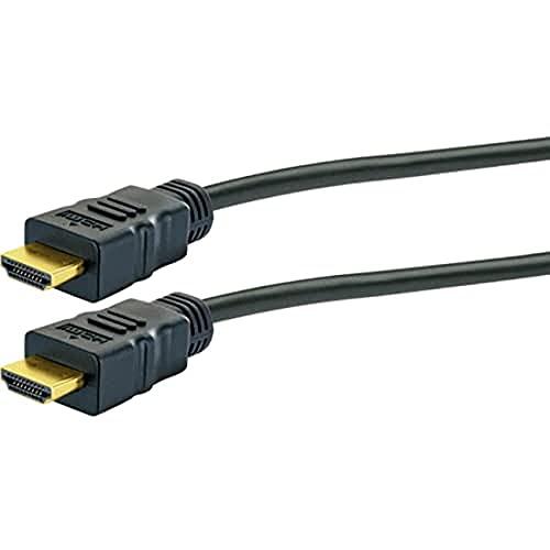 Schwaiger HDM150 013 kabelis HDMI 15 m HDMI Typu A (Standard) Juodas, Złoto