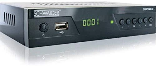 Carruzzo Schwaiger DSR500HD TV priedėlis Kabelis „Full HD“ Juoda
