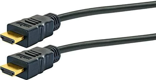 Schwaiger HDMI-Kabelis 4K UHD 1,5m Ethernet vergoldet Juodas