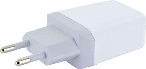 Įkroviklis Schwaiger LAD440 532 Quick Charger 3.0 Baltas (LAD440532)