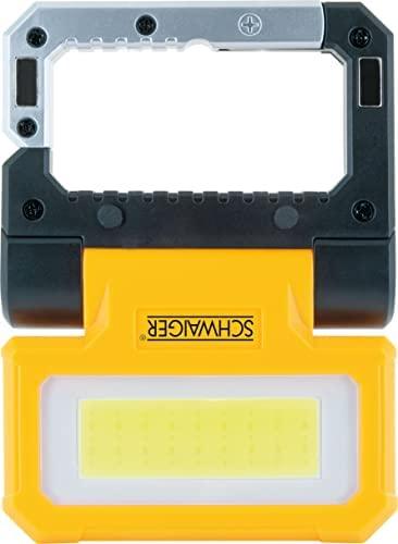 Žibintuvėlis Schwaiger Schwaiger LED Arbeitsleuchte mit Taschenlampe 300Lm sch./gel