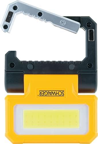 Žibintuvėlis Schwaiger Schwaiger LED Arbeitsleuchte mit Taschenlampe 300Lm sch./gel