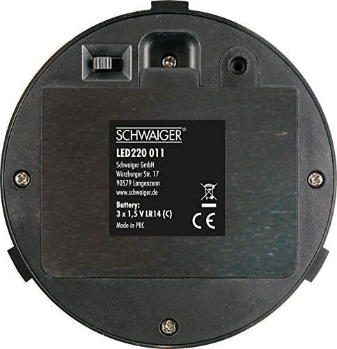 Kinkiet Schwaiger Schwaiger LED Sensorleuchte 2-fach, batteriebetrieben - LED220 011