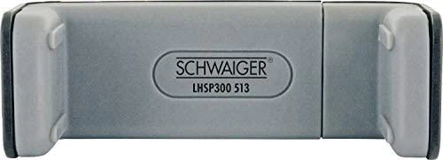 Podstawka Schwaiger Schwaiger Universal Smartphonehalter, Lüftungsgitter juodas