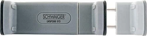 Podstawka Schwaiger Schwaiger Universal Smartphonehalter, Lüftungsgitter juodas