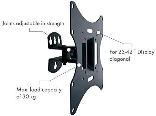 Laikiklis Schwaiger LWH030 011 94 cm (37") Juodas
