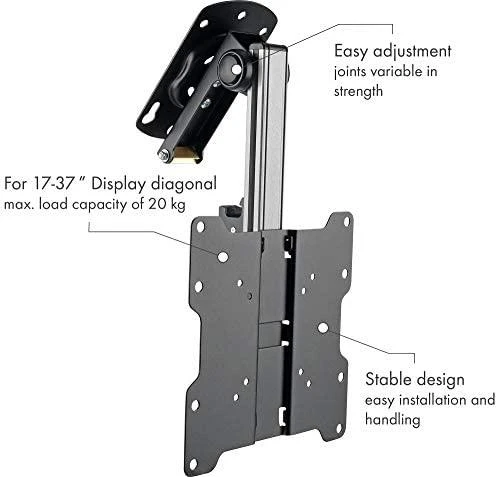 Laikiklis Schwaiger LWHD3720 513 94 cm (37") Juodas
