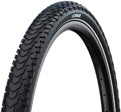 SCHWALBE Marathon Mondial nesulankstoma padanga (42-622) Juodas, RaceGuard, Taip, svoris: 670 g