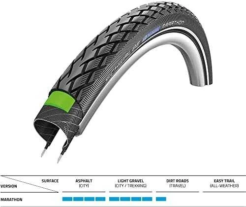 Padanga 28" Schwalbe Marathon HS 420 Perf Wired 44-622 Reflex
