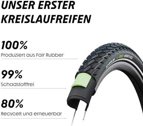 Padanga 28" Schwalbe Marathon HS 420 Perf Wired 44-622 Reflex