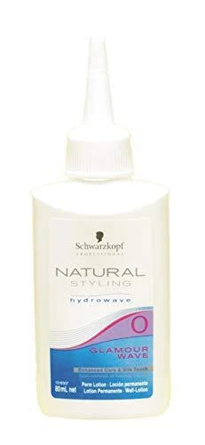 Cheminio sušukavimo losjonas sunkiai besigarbanojantiems plaukams Schwarzkopf Natural Styling Hydrowave Glamour Wave (0) 80ml