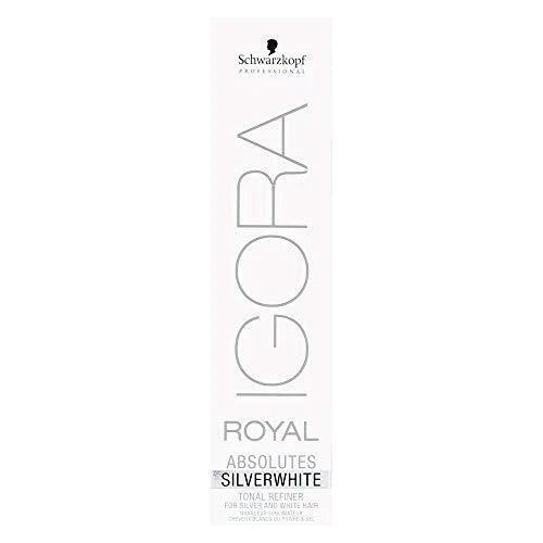 Schwarzkopf Professional Igora Royal SilverWhite plaukų dažai 60 ml - Slate Pilkas