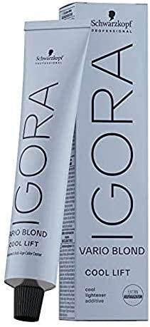 Schwarzkopf Professional Igora Vario Blond Cool Lift priemonė plaukų šviesinimui, 60 ml