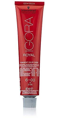 Schwarzkopf Igora Royal ilgalaikio poveikio plaukų dažai 60 ml - 6-00