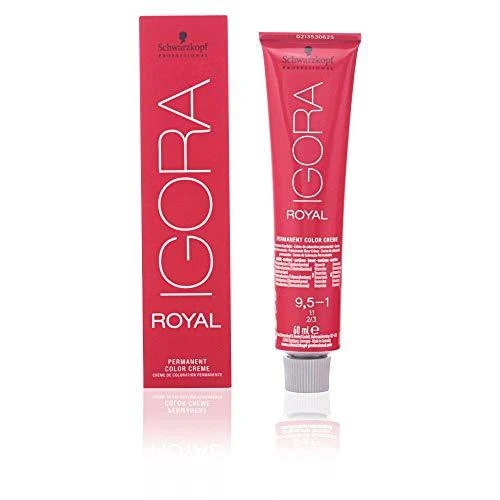 Schwarzkopf Igora Royal ilgalaikio poveikio plaukų dažai 60 ml - 9,5-1