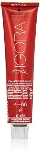 Schwarzkopf Igora Royal ilgalaikio poveikio plaukų dažai 60 ml - 4-88