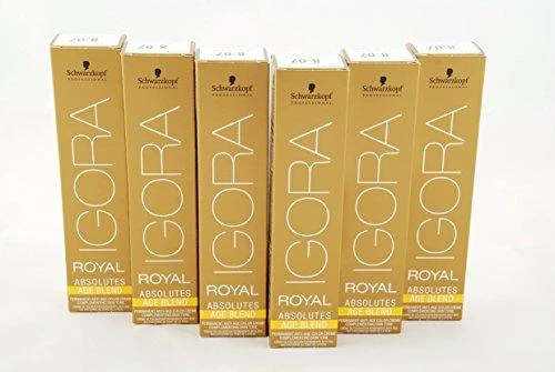 Schwarzkopf Igora Royal Absolutes ilgalaikio poveikio žilų plaukų dažai 60 ml - 5-50