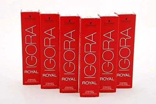 Igora Royal plaukų dažų pakuočių komplektas