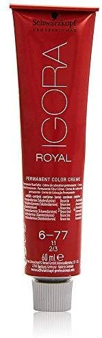 Schwarzkopf Igora Royal ilgalaikio poveikio plaukų dažai 60 ml - 6-77
