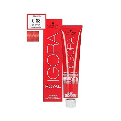 Plaukų dažai Schwarzkopf Igora Royal 0-88 60ml