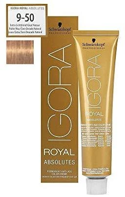 Schwarzkopf Igora Royal Absolutes ilgalaikio poveikio žilų plaukų dažai 60 ml