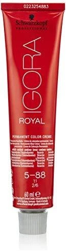 Schwarzkopf Igora Royal ilgalaikio poveikio plaukų dažai 60 ml - 5-88