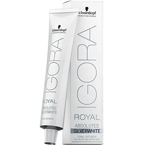 Schwarzkopf Professional Igora Royal SilverWhite plaukų dažai 60 ml - Slate Pilkas