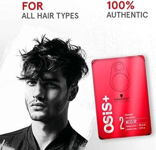Matinė formavimo guma Schwarzkopf Osis Plus Mess Up 2 Texture 100ml