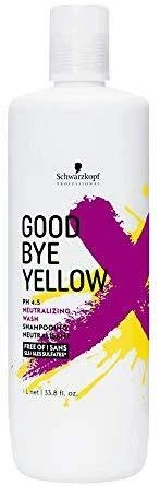 Geltonus tonus neutralizuojantis šampūnas Schwarzkopf Good Bye Geltona Šampūnas 1000ml