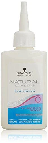 Cheminio sušukavimo losjonas sunkiai besigarbanojantiems plaukams Schwarzkopf Natural Styling Hydrowave Glamour Wave (0) 80ml