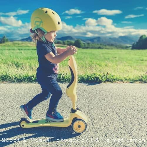 Paspirtukas - balansinis dviratukas Scoot & Ride  Highwaykick 1 2in1 Lemon 96354