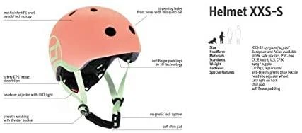 Scoot and Ride Scoot & Ride Kask XXS-S Kiwi