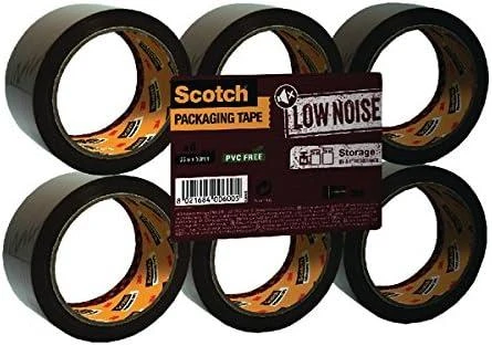 3M SCOTCH® pakavimo juosta (S5066F6), akrilas, 50 mm, 66 m, ruda - 8021684006005