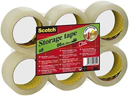 3M S5066F6T - 66 m - Ruda - Kartonas,Popierius - 50 mm - 0,05 mm - 6 vnt.