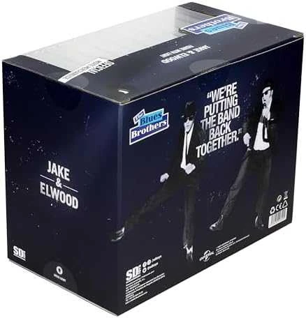 Sd Toys The Blues Brothers Elwood and Jake figure 18cm