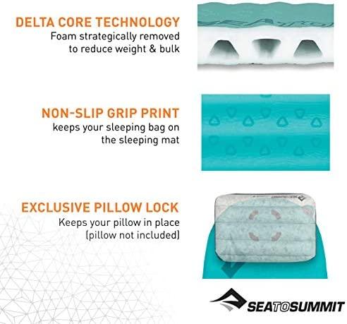 Prisipučiantis kilimėlis Sea To Summit Comfort Lengvas Pripučiamas Kilimėlis Moteriškas Didelis