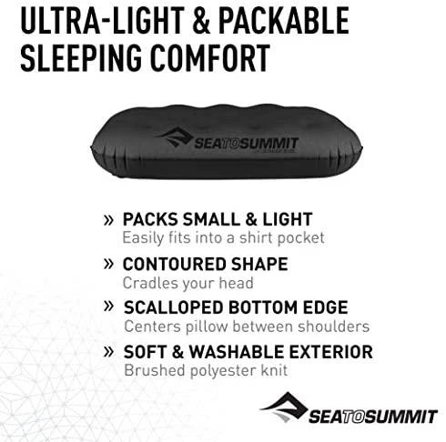 Pagalvė Sea To Summit Aeros Ultralight Pillow Deluxe ( Pilkas)