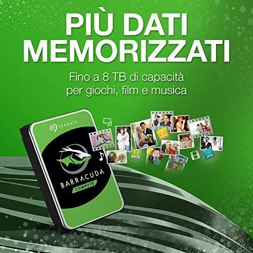 Seagate BarraCuda 2.5'' 1TB SATA3 5400RPM 128MB