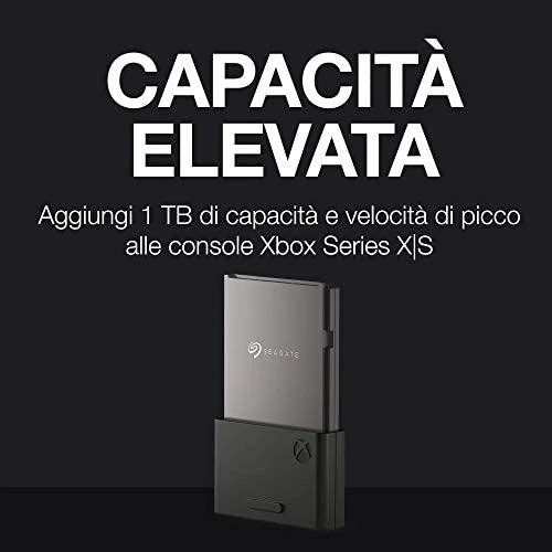 Kietasis diskas „SEAGATE“ atminties išplėtimo plokštė, skirta „XBOX Series X S“ (CFXSSD/1TB/PCIE)