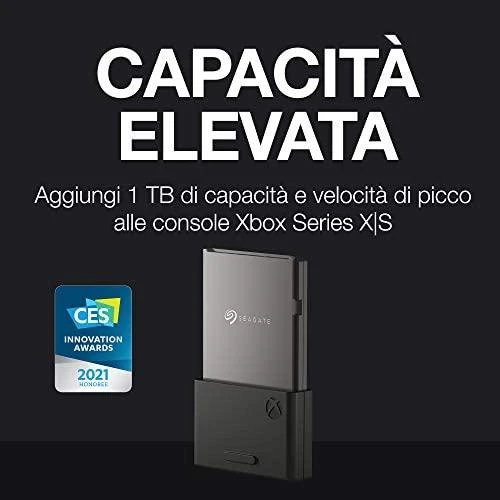 Kietasis diskas „SEAGATE“ atminties išplėtimo plokštė, skirta „XBOX Series X S“ (CFXSSD/1TB/PCIE)
