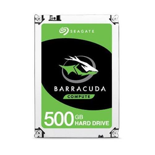 „SEAGATE Barracuda 500GB“ kietasis diskas SATA 6Gb/s 5400rpm 2,5 colio 7 mm aukščio 128 MB talpykla, juodos spalvos