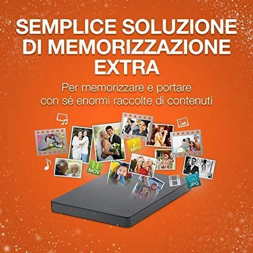 Išorinis kietasis diskas Seagate Basic HDD 1TB