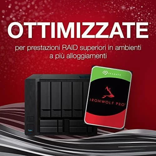 Seagate QNAP HDD | IronWolf Pro ST20000NT001 | 600 RPM | 20000 GB