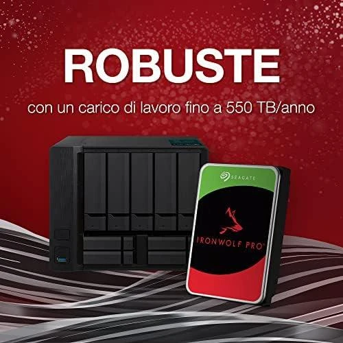 Seagate QNAP HDD | IronWolf Pro ST20000NT001 | 600 RPM | 20000 GB