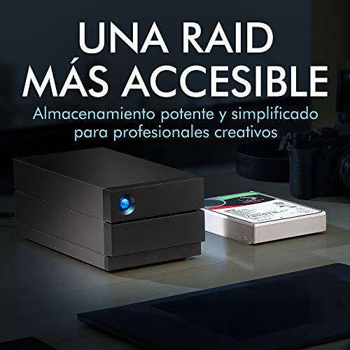 Kietasis diskas LaCie 2big RAID, 3,5'', 16TB, USB 3.1
